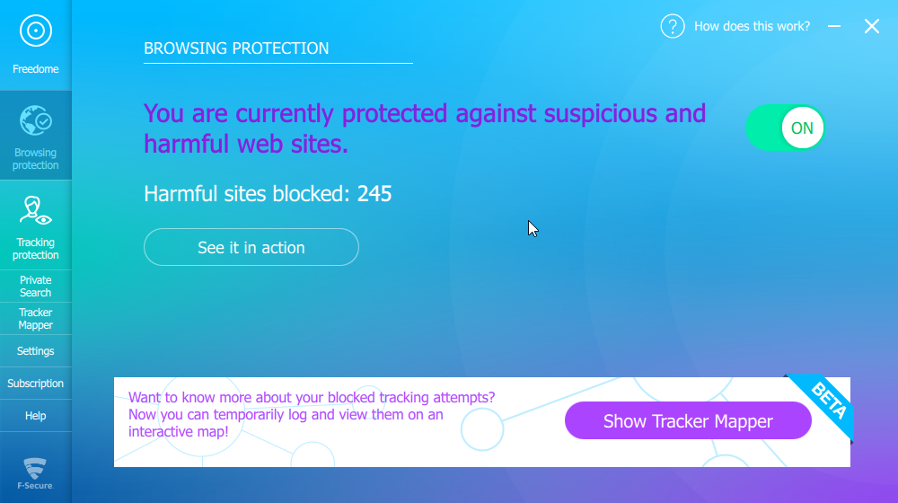 f secure freedome vpn review