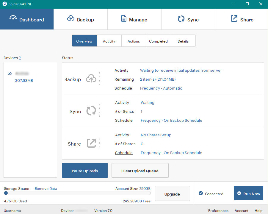 spideroak vs crashplan